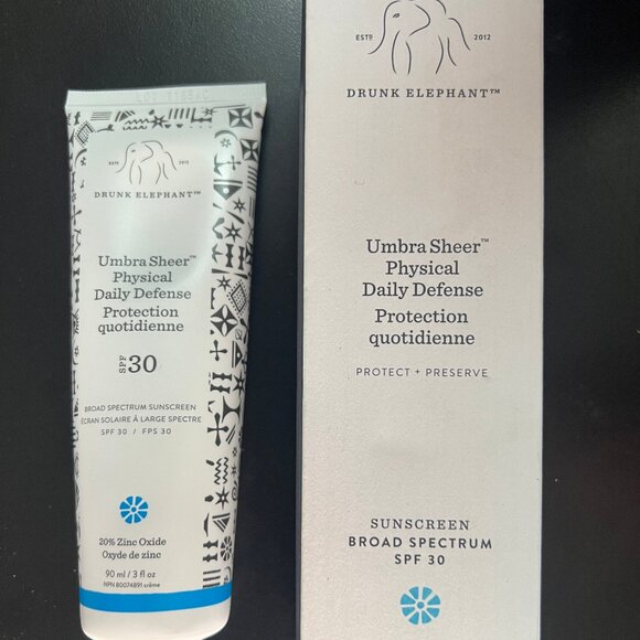 Facial sunscreen SPF 30 Umbra Sheer (Physical Daily Defense) 90 ml - Picture 1 of 6
